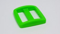 Hebilla de plastico verde 25mm